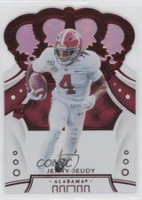 2020 Panini Chronicles Draft Picks Crown Royale Mirror Red Jerry Jeudy #5 0i40