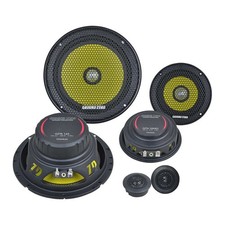 Ground Zero GZTC 165.3X-Act 165mm Altoparlante 3 Vie Sistema Compo Funzionamento Attivo