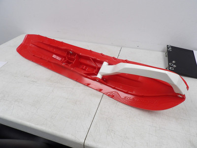 Ski Blade, Red - 2022 Lynx Boondocker DS 165-3 with Handle
