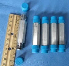 5 Swagelok Pipe Nipple Stainless Steel Hex 3" x  1/4" Male NPT SS-4-HLN-3.00