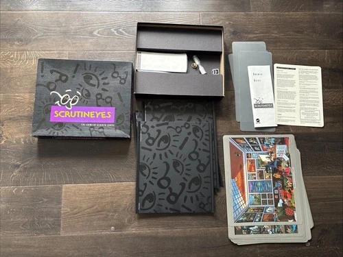 VTG Scrutineyes 1992 Game of Closer Looks Mattel Hersch Age 18+
