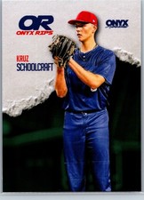 2025 Onyx Rips #RGRE-KRSC Kruz Schoolcraft Paper Green