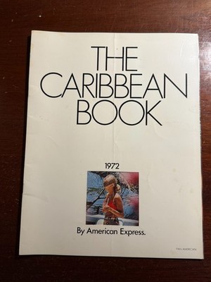 The Caribbean Book 1972 American Express Hotels Vacations Vtg Travel Booklet