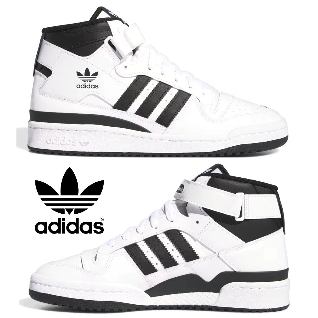 adidas Forum Mid White Black for Sale | Authenticity 