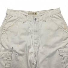Vintage Levi Silver Tab Khaki Cargo Shorts Mens 34 Baggy Y2K