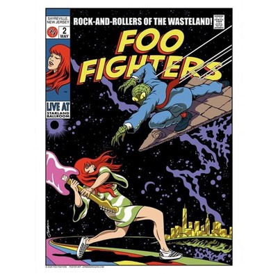 Foo Fighters May 2 2026 In Sayreville NJ Poster