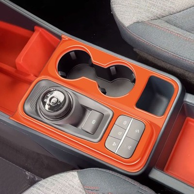 Passend für Ford Maverick 2022-2023 Orange ABS Zentrale Schalttafel Trimm