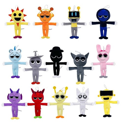 #ad #ad Sprunki Plush Toys Oren Wenda Plushie Doll Singers Game Cartoon Stuffed Pillow $62.99