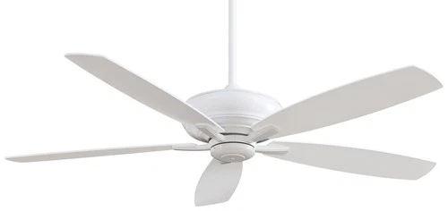 Minka Aire Kola-XL 60" Ceiling Fan - White 5-Blade Remote Control - Picture 1 of 2