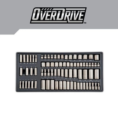 CRAFTSMAN OVERDRIVE 284-Piece Gunmetal Chrome Mechanics Tool Set