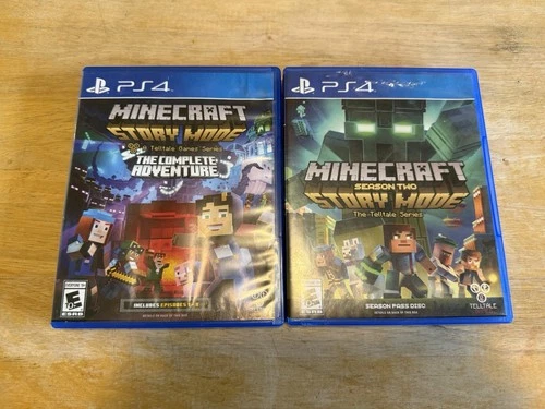 Minecraft Story Mode Season 1 & 2 Complete Adventure PS4