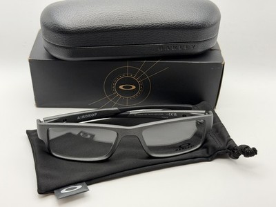 Oakley OX8046-2055 Airdrop 55mm Matte Blue Steel Eyeglass Frame NEW!