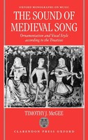 Timothy J. Mcgee | Sound Of Medieval Song | Buch | Englisch (1998) | Oup Oxford