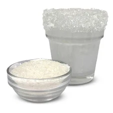 Snowy River Clear Cocktail Sugar Kosher Certified 8oz Medium Crystal Rimmer