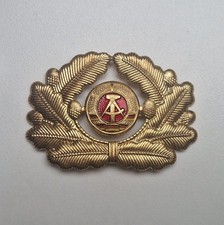 DDR NVA Kokarde / Mützenabzeichen für Offiziere der Volksmarine - 70/80er Jahre