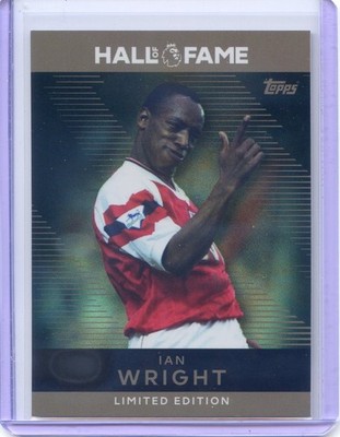 2025 Topps PREMIER LEAGUE EPL LIMITED EDTION HALL OF FAME IAN WRIGHT #HOF-10