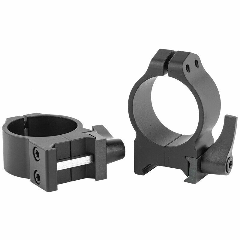 WARNE MAXIMA 30mm QDスコープリング 射撃用　ライフル Warne Maxima QD Quick Detach 30mm Medium Matte Steel Scope