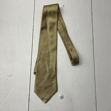 Nautica Gold Geometric Silk Tie