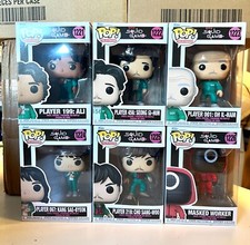 Squid Game Funko Pop! Complete Set (6) NEW Fu...