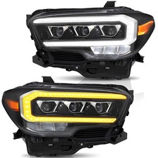 Full Led Drl Sequential Headlights For 2020-2023 Toyota Tacoma Trdprolimited