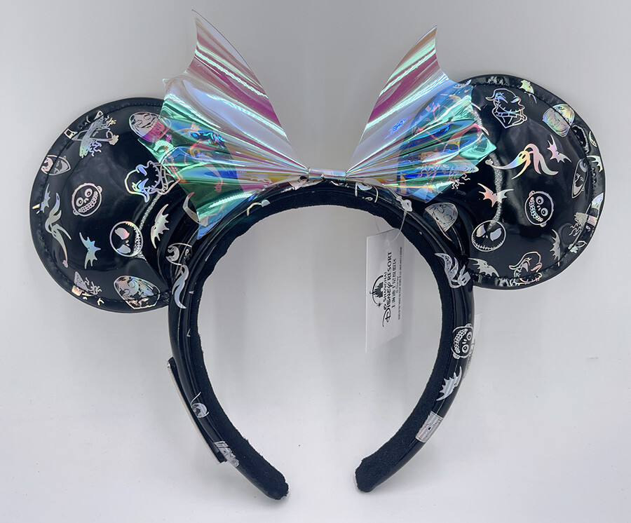 Loungefly Nightmare before Christmas  Disney Minnie Mouse ears Headband Halloween Nightmare Before Christmas Minnie Ears Disney  main image 3
