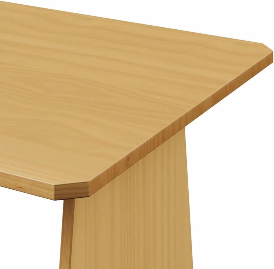 Tone Natural Solid Wood Corner Dining Set, Reversible Breakfast Nook eBay