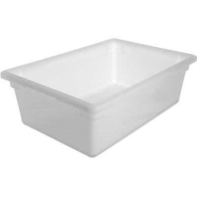Carlisle 1064202 StorPlus 12.5 Gallon White Food Storage Box