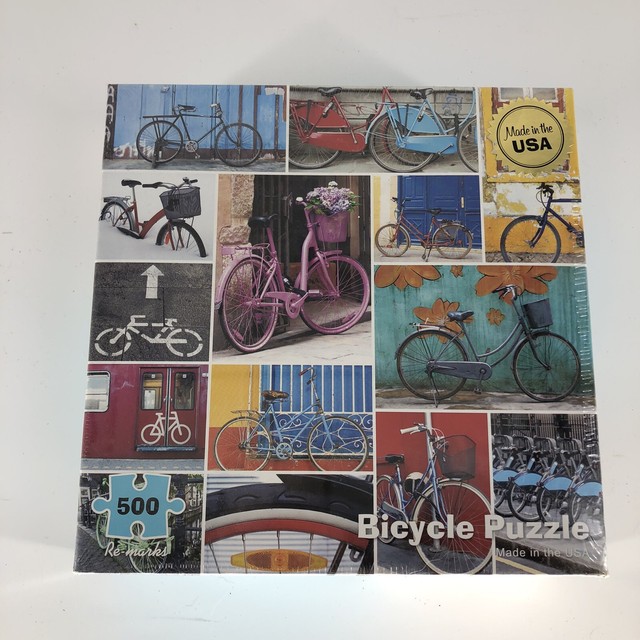 Remarks 500 Piece Jigsaw Puzzle Bicycle for sale online eBay