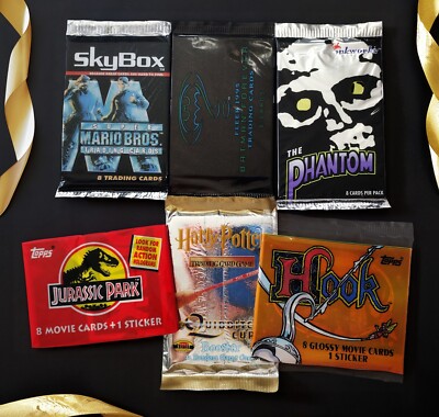 The Best Movies Ever & Above Them Some Weird Stuff: (6) Trading Card Packs!