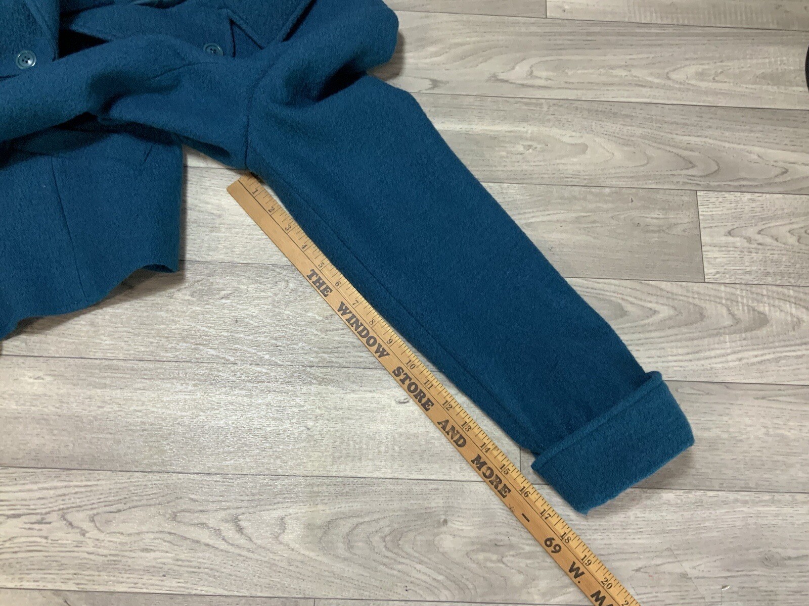 Pendleton Virgin Wool Blazer Jacket Dark Teal Lin… - image 13