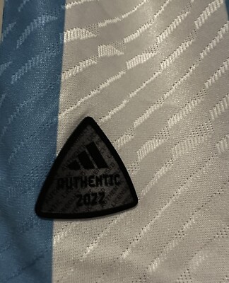 ADIDAS ARGENTINA HOME AUTHENTIC JERSEY WORLD CUP 2022 SMALL Messi