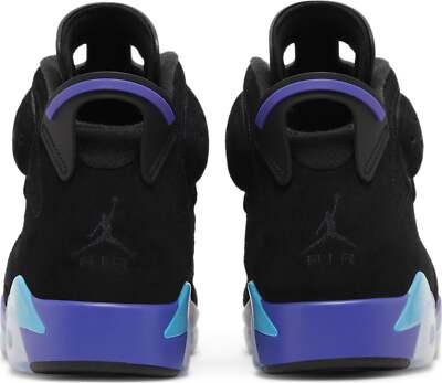 Air Jordan 6 Retro ブラック/パープル 10 (US) Nike Air Jordan 6 Retro Social Status Black Purple Mens 11 Pony