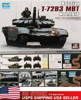 Trumpeter 09561 1:35 Russian T-72B3 MBT Mod.2016 Battle Tank Model Vehicle Toys