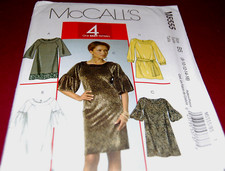 McCalls Pattern # M5555 - Four Styles Women's Dresses & Belt - Size 8-16 - NEW 