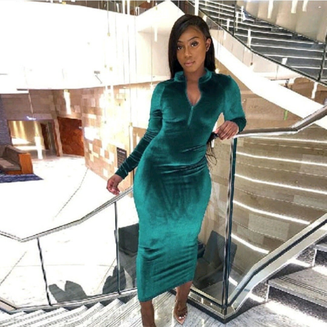 green velvet long sleeve midi dress Midi Dress Debenhams Green Velvet Dress Debenhams Sparkly Velvet Wrap Style Long Sleeve Midi Dress In