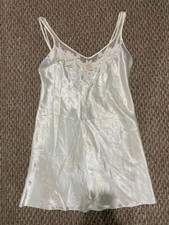 Vintage California Dynasty Slip Cream Silky Size M