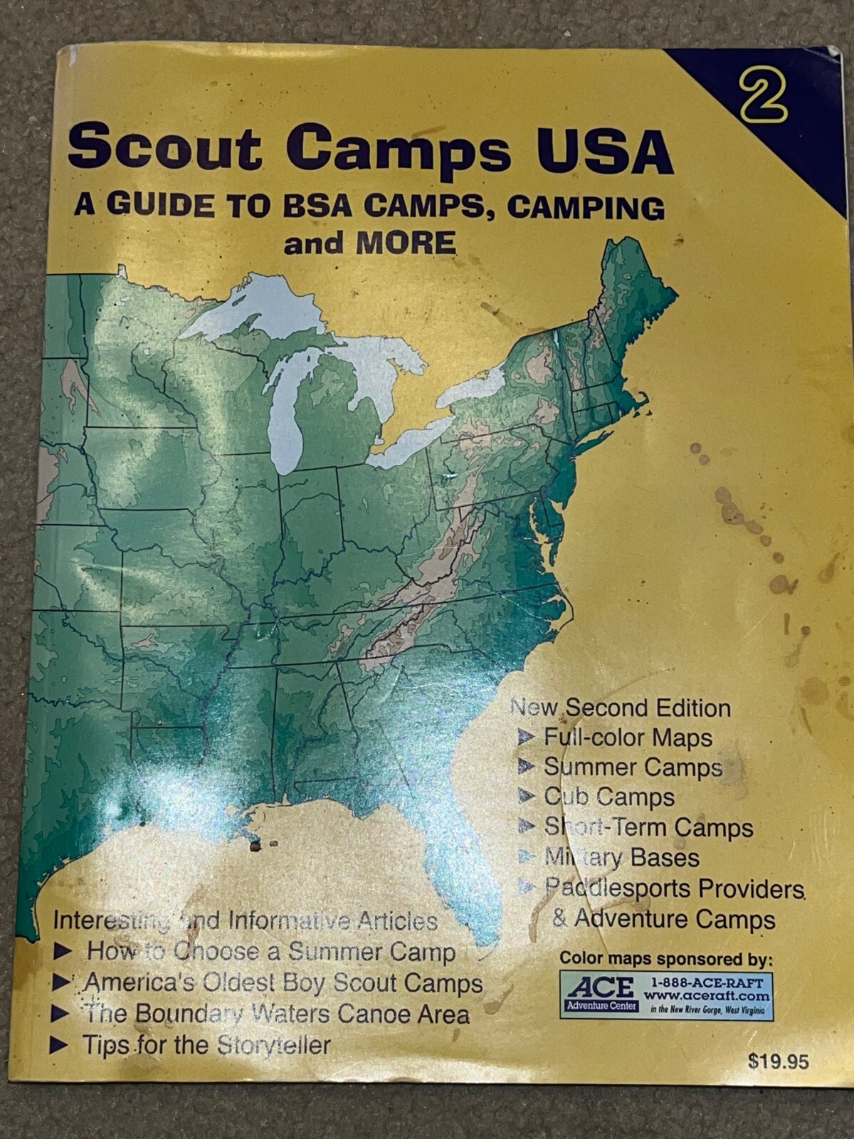 Boy Scout Camps USA BSA Guide Second Edition Camping Collectors ...
