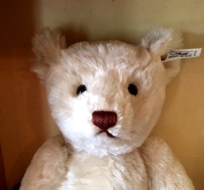 Steiff Teddy Bear 1921 Replica White Mohair 40 Cm Lim Ed 1996 NRFB