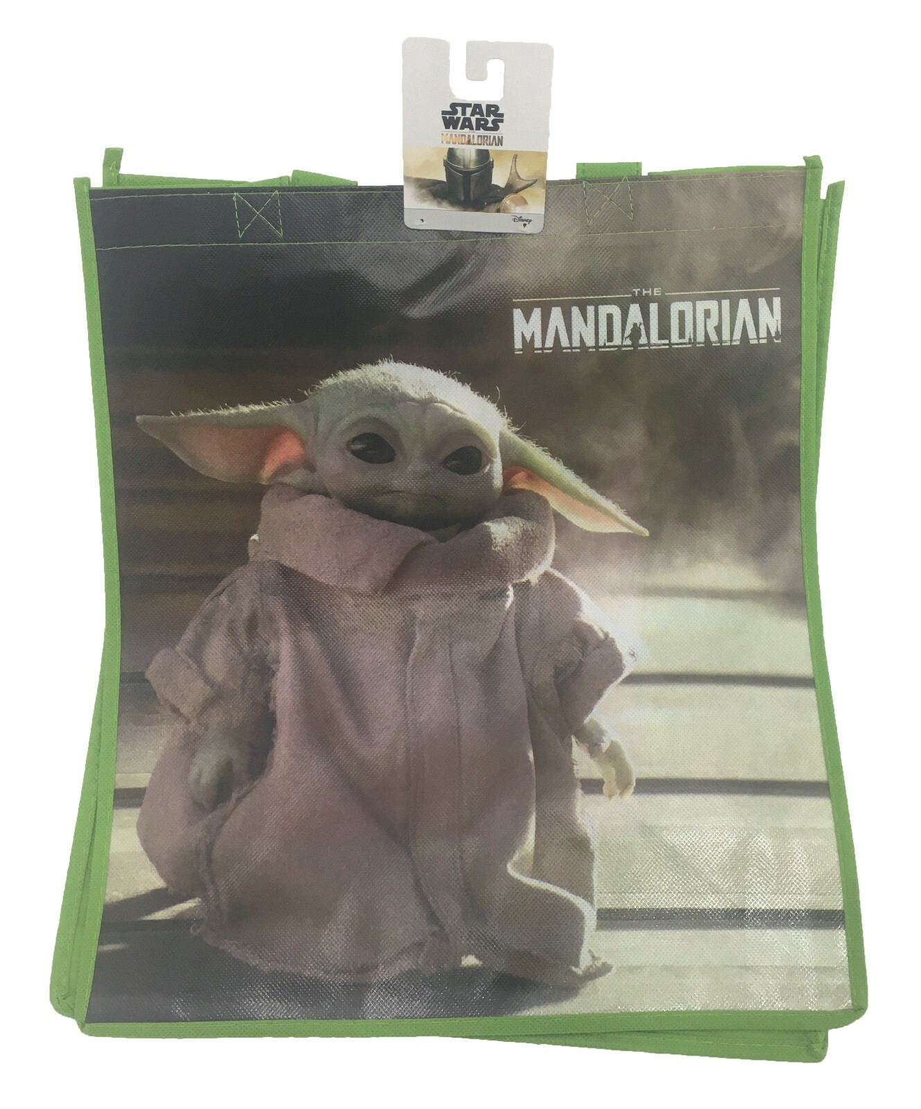 The Mandalorian Baby Yoda Grogu Tote Bag Grocery Shopping Star Wars ...