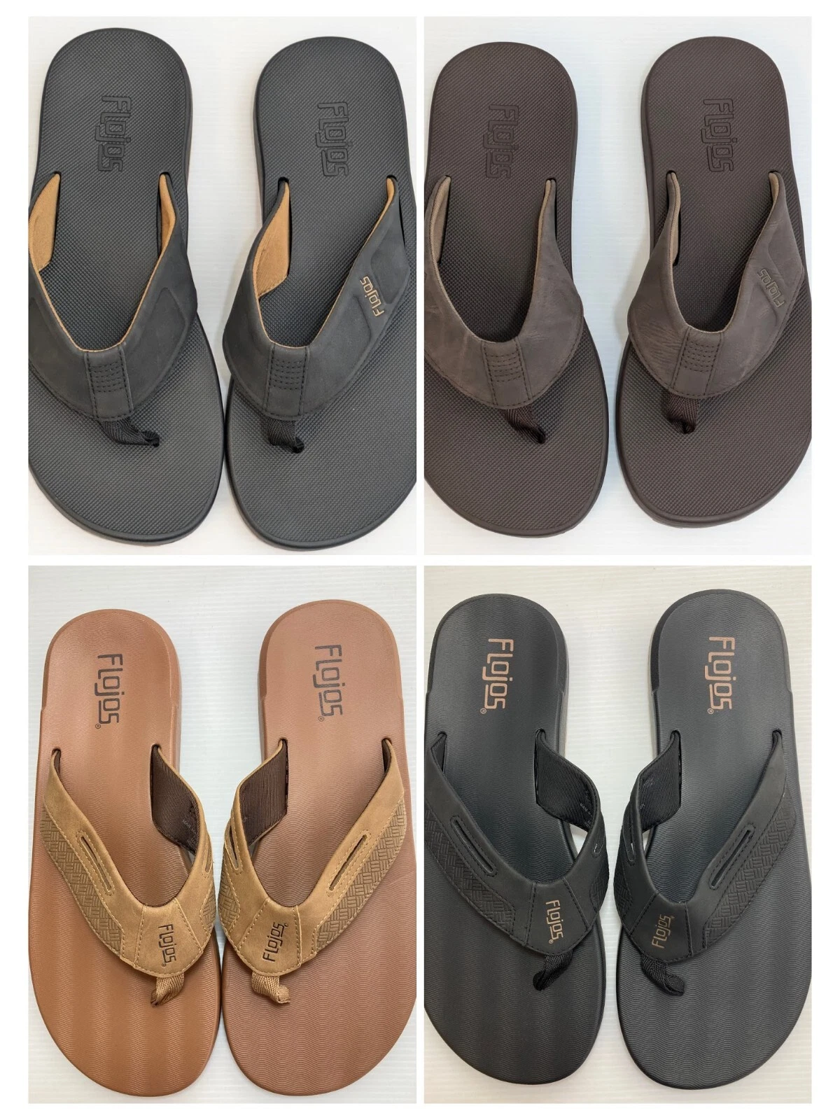 Flojos Men's Memory Foam Sandals Flip Flops Choose Size / Color
Opens in a new window or tab