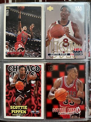 rare scottie pippen cards Amazon.com: 1989-90 Hoops Basketball #244 Scottie Pippen Chicago Bulls  Official NBA Trading Card : Sports & Outdoors