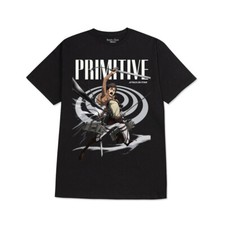 Primitive x Attack On Titan "Eren" Short Sleeve Tee Black T-Shirt