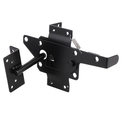  Post Mount Gate Lock Door Handles Plug Fence Latch Travel Baby