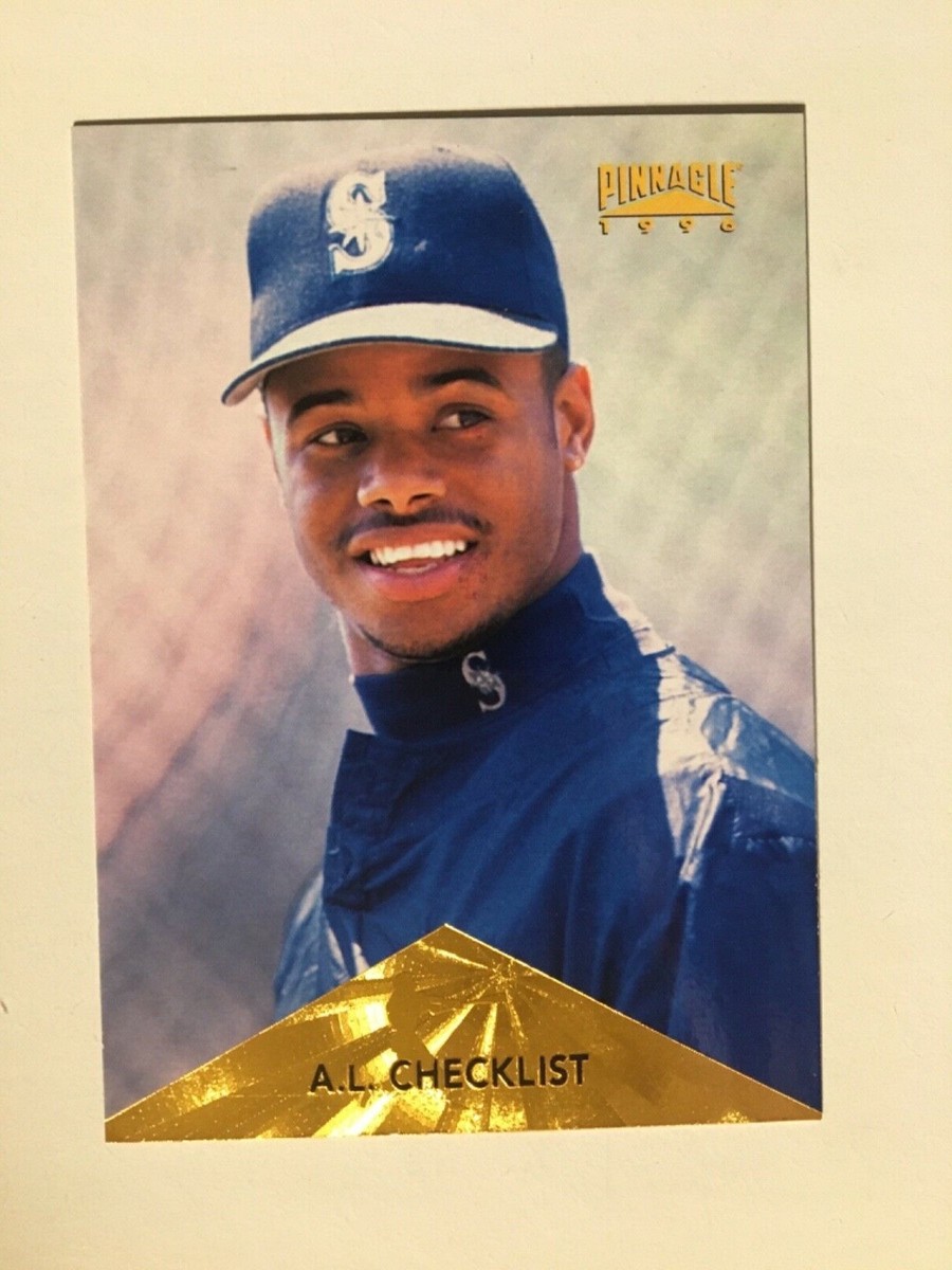 1996 Pinnacle #394 AL Checklist Mariners HOF Ken Griffey Jr