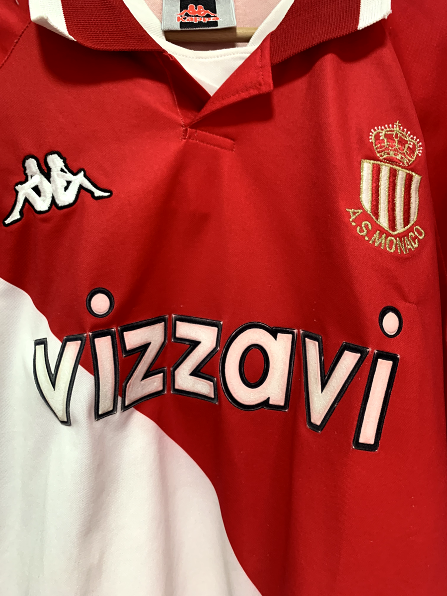 AS Monaco 2000 01 Kappa Home Soccer Jersey Men's Sz L | eBay AS Monaco 2000 01 Kappa Home Soccer Jersey Men's Sz L | eBay