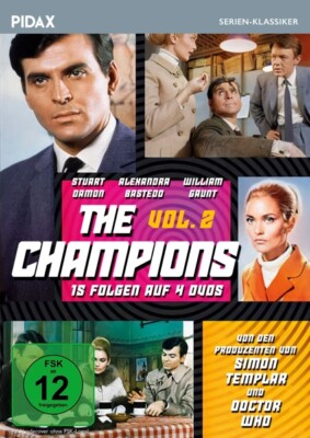 VOL.  2 THE CHAMPIONS - THE CHAMPIONS  4 DVD NEU