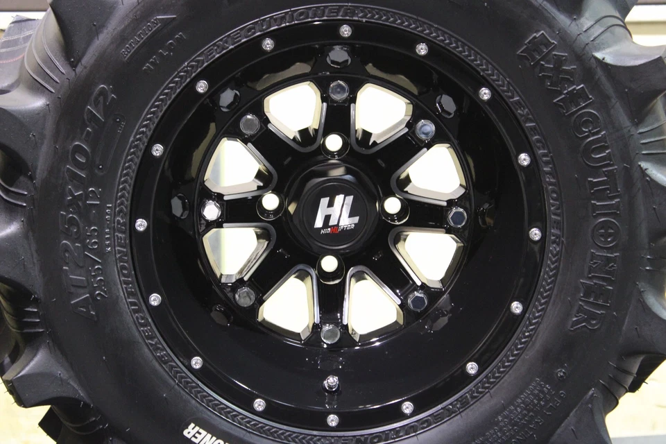 YAMAHA BIG BEAR 400 SRA 25" EXECUTIONER ATV TIRE & HL4 WHEEL KIT SRA1CA - Image 4 of 4