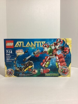 LEGO Atlantis: Undersea Explorer 8080 Special Edition Transforms