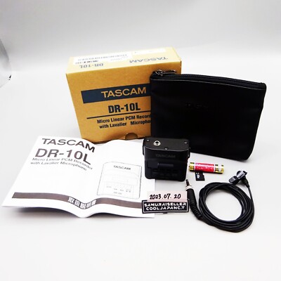 Tascam DR-10L Portable Digital Audio Recorder Japan Gebraucht