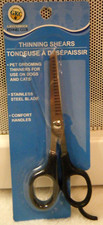 Pet Thinning Shears 6.25" Color- BLK - Dog  Cat Hair Cutting Tool SHIPS FAST 